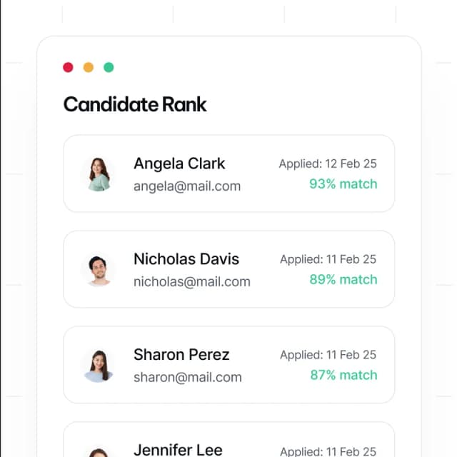 Scoring & Recommendations